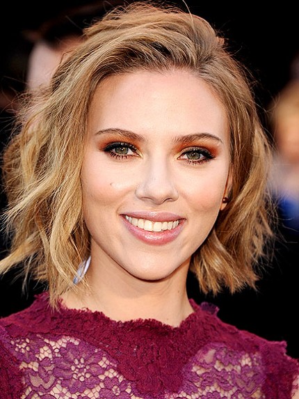 Tunsori medii scarlett johansson galerie foto