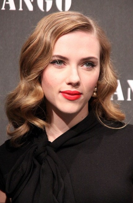 Tunsori medii scarlett johansson galerie foto