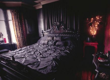 Elegant și elegant dormitoare gotice
