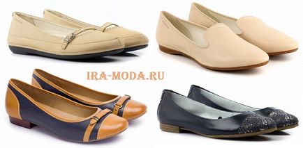 Pantofi elegant de balet la modă 2016-2017 tendințele foto de noutate