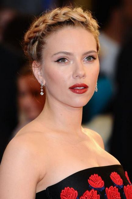 Hajvágás Scarlett Johansson