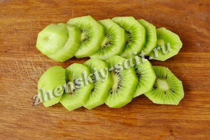 Sertés sült a kemencében a hüvely kiwi - recept fotókkal