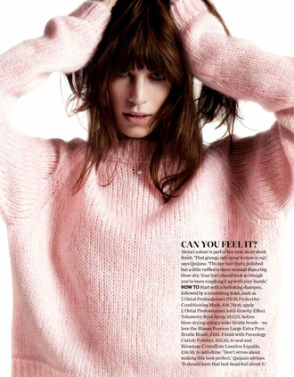 Ő divat egy szellemi Alexa Chung, a Marie Claire