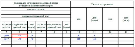 Munkaidőnyilvántartók in 2017 - töltse mintázatát, alakját 0.504.421 új, T-13, (idő) Munkaidőnyilvántartók in 2017 - töltse mintázatát, alakját 0.504.421 új, a T-13