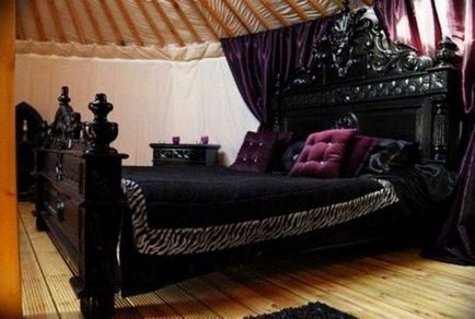 Misterios Gotic dormitor Design interior