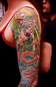 Тату лелека (значення, ескізи, фото), tattoofotos