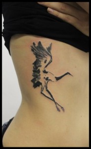 Tattoo Stork (érték, vázlatok, fényképek), tattoofotos