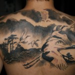Tattoo Stork érték, fotók, vázlatok (Stork) Tattoo Stork érték, fotók, vázlatok