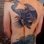 Tattoo Stork érték, fotók, vázlatok (érték) Tattoo Stork érték, fotók, vázlatok