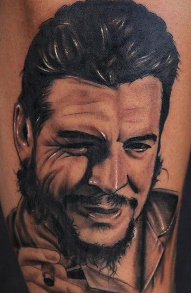 Tattoo de Che Guevara - adică, schițe de tatuaje și fotografii