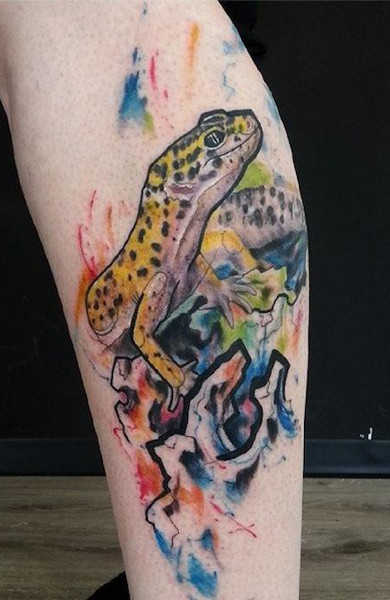 Татуювання саламандра - значення, ескізи тату і фото