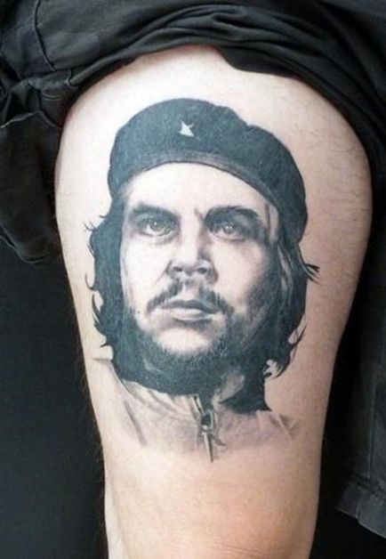 Tatuaj Che Guevara valoarea tatuajului, fotografie