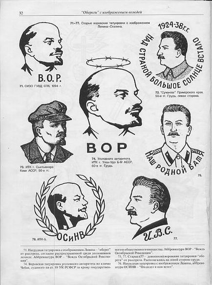 Татуювання з зображенням Леніна, tattooart