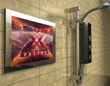 Телевізор для ванної кімнати вологостійкий вбудовується