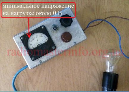 Tirisztor feszültség, radiomaster adatok (feszültség) Tirisztor feszültség, radiomaster info