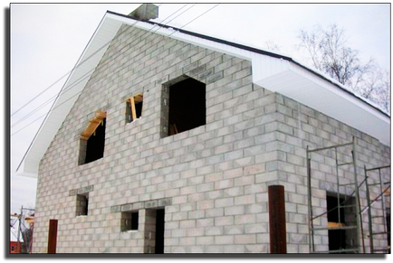 Grosimea peretelui blocurilor de silicat gazos, construcția casei din blocuri de silicat gazos