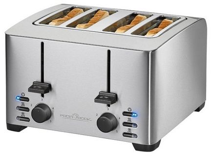 Top toaster cu cele mai bune randuri 2017 - 2016, prăjitoare ieftine cu control electronic