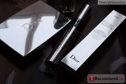 Mascara Dior Diorshow ikonikus overcurl - «a legjobb szempillaspirál nekem! Erősítés, hosszabbá