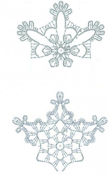 Прикрашаємо будинок новорічними сніжинками 58 варіантів в'язання гачком - ярмарок майстрів - ручна