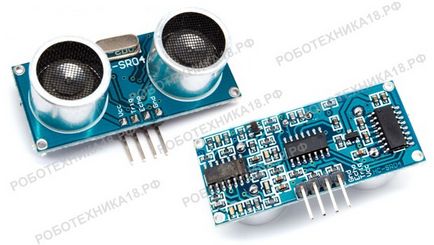 Ультразвуковий датчик hc-sr04 до arduino, гурток - робототехніка