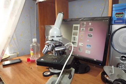 Îmbunătățirea microscopului școlar - grup creativ - alchimist