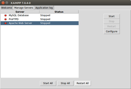Instalarea xampp pe ubuntu (linux)