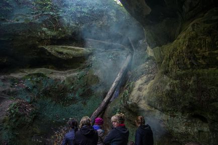 Waterfall Maltsevo patak (ördög száj)