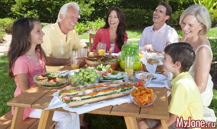 Vasárnapi ebéd az országban - a recept egy piknik ebéd a ház, főzés