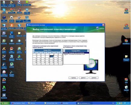 Restaurare sistem Windows xp