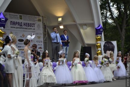 У парку гіркого відбувся vi парад наречених (фото, відео), концертний зал України, харків, ККЗ