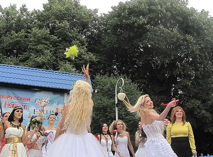 Всебелорусскій парад наречених-2013 мінському парку імені гіркого, найкрасивіші дівчата білорусі,