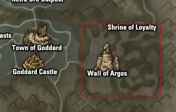 Wall of argos