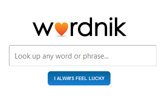 Wordnik - online szótár és enciklopédia az angol nyelv, englishzoom (szinonimaszótár) Wordnik - online szótár és enciklopédia az angol nyelv, englishzoom