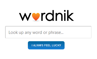 Wordnik - online szótár és enciklopédia az angol nyelv, englishzoom