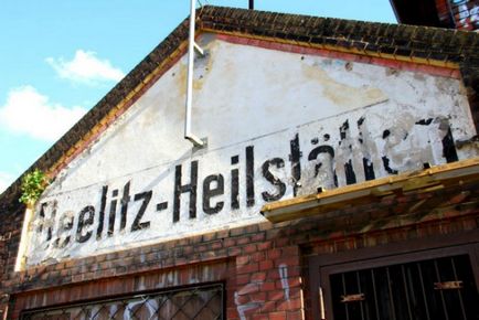 Spitalul abandonat whitec-Heilstetten, în care a fost tratat - în lumea interesantă