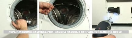 Заміна насоса пральної машини bosch