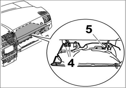 Înlocuirea filtrului de salon porsche cayenne 2002-2013