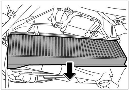 Смяна на кабинния филтър Porsche Cayenne 2002-2013