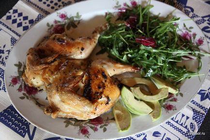 Carne de pui prăjită cu rozmarin în irlandeză - tot cu sare - culinar cultură olga blog