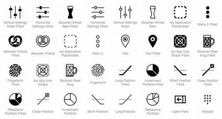 28 seturi gratuite de pictograme, design web