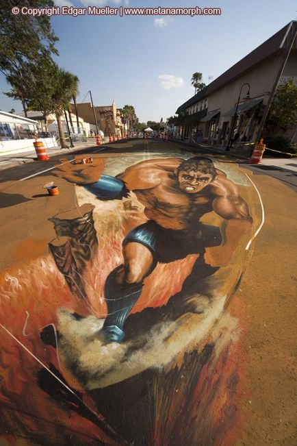 8 Cele mai mari imagini 3d pe asfaltul lui Edgar Muller »blog pozitiv