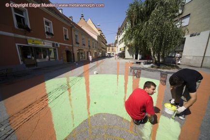 8. legnagyobb 3d festmények a járdán Edgar Mueller »Blog pozitív