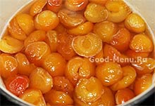 Абрикосове варення - покроковий рецепт варення з абрикос часточками