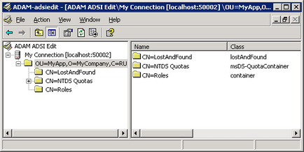 Active directory for application mode