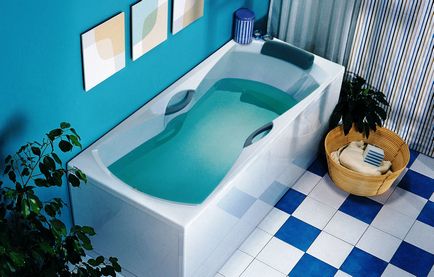 Акрилова ванна - красиві фото в інтер'єрі (25 фото)