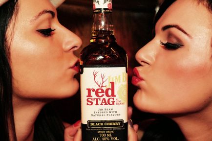 Алкології вишневий бурбон red stag black cherry від jim beam