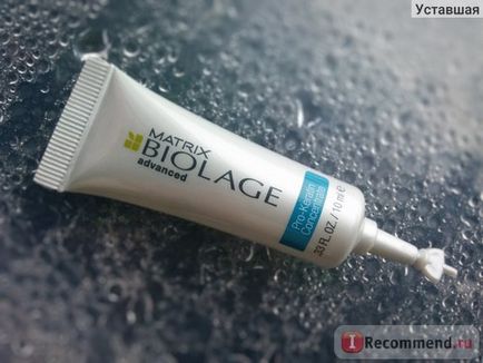 Ампули для волосся matrix biolage для відновлення, keratindose - «чарівне перетворення волосся за