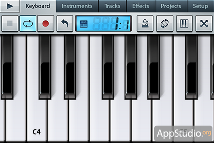 App Store fl studio mobil profi eszköz létrehozása zene - appstudio projekt