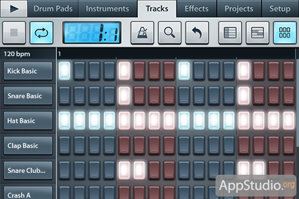 App Store fl studio mobil instrument de creare de muzică profesională - appstudio proiect