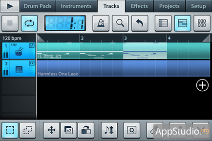 App Store fl studio mobil instrument de creare de muzică profesională - appstudio proiect